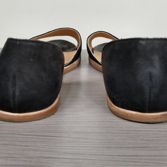 Dolce Vita 'Datsun' Flats, Black Leather, Womens Size 10 - Picture 5 of 9